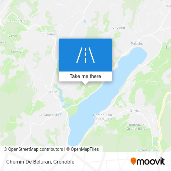 Chemin De Béluran map
