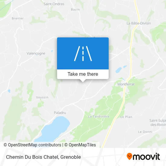 Chemin Du Bois Chatel map