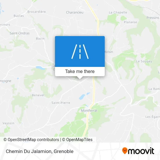 Chemin Du Jalamion map