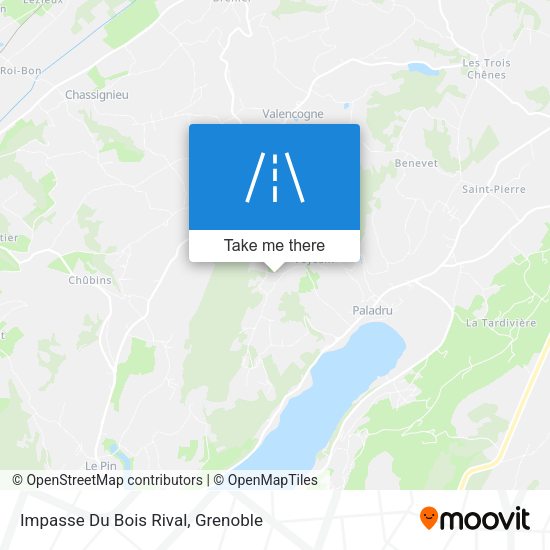 Impasse Du Bois Rival map