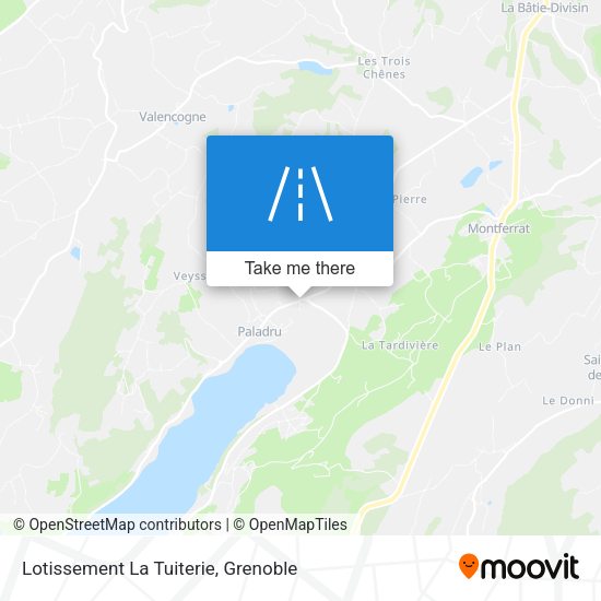 Lotissement La Tuiterie map