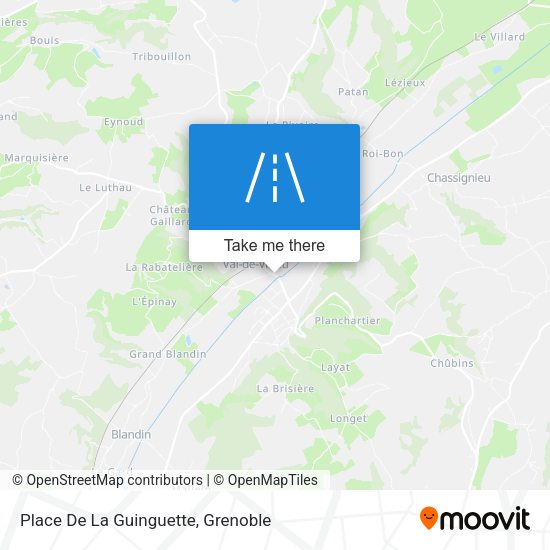 Place De La Guinguette map