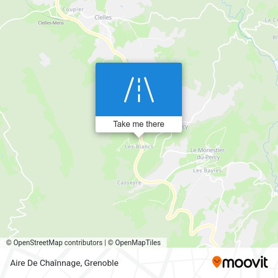 Aire De Chaînnage map