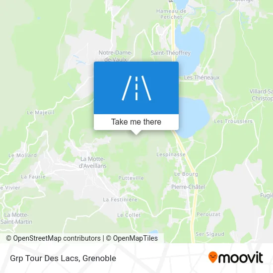Grp Tour Des Lacs map