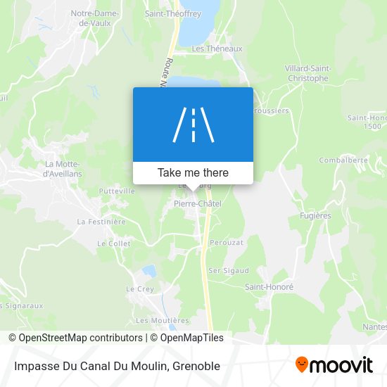 Impasse Du Canal Du Moulin map