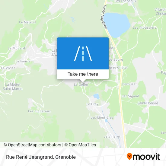 Rue René Jeangrand map