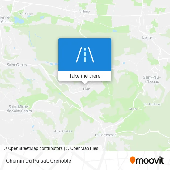 Chemin Du Puisat map