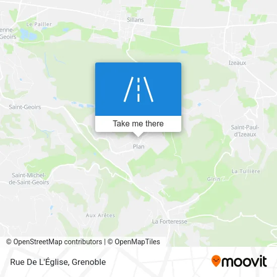 Rue De L'Église map