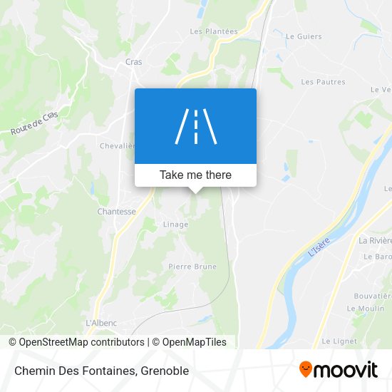 Chemin Des Fontaines map