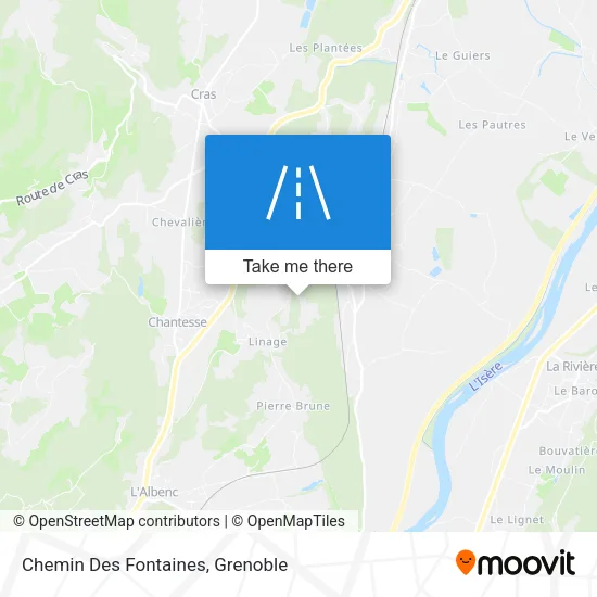 Chemin Des Fontaines map