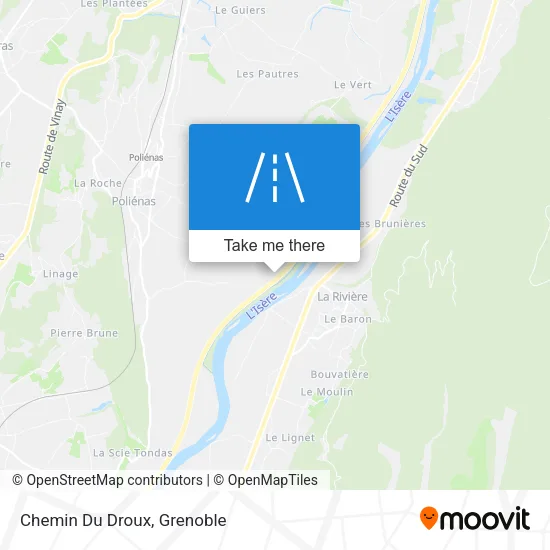 Chemin Du Droux map