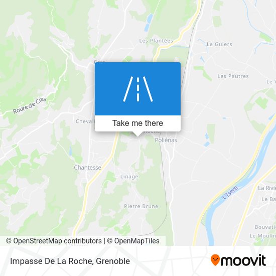 Impasse De La Roche map