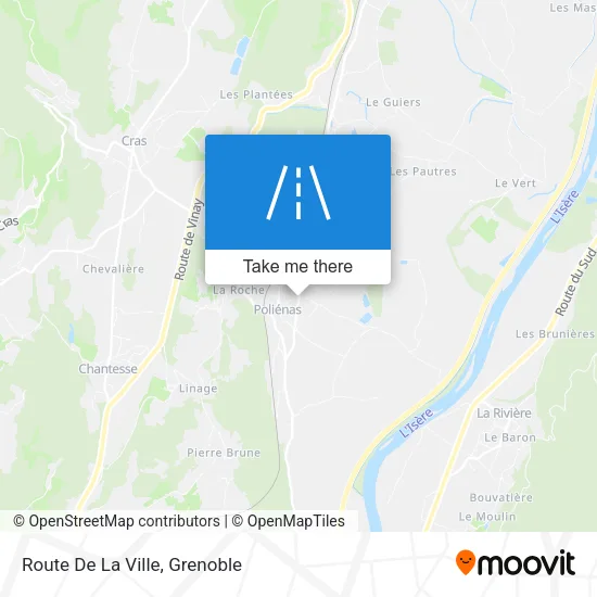 Route De La Ville map