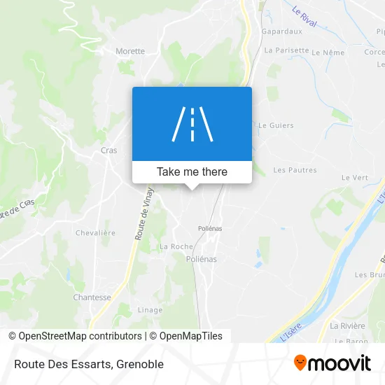 Route Des Essarts map