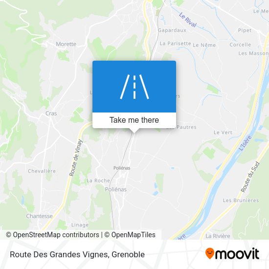 Route Des Grandes Vignes map