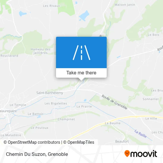 Chemin Du Suzon map