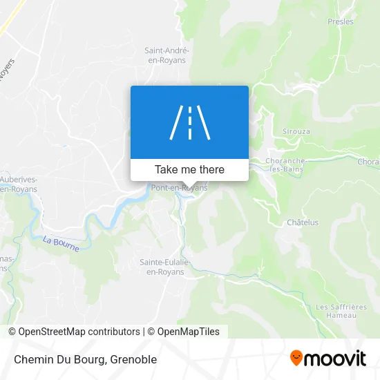 Chemin Du Bourg map