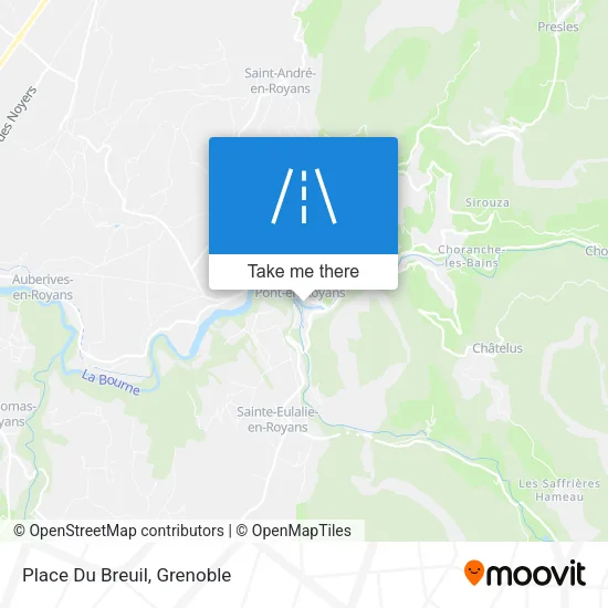 Place Du Breuil map