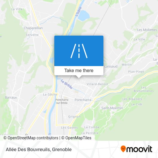 Allée Des Bouvreuils map