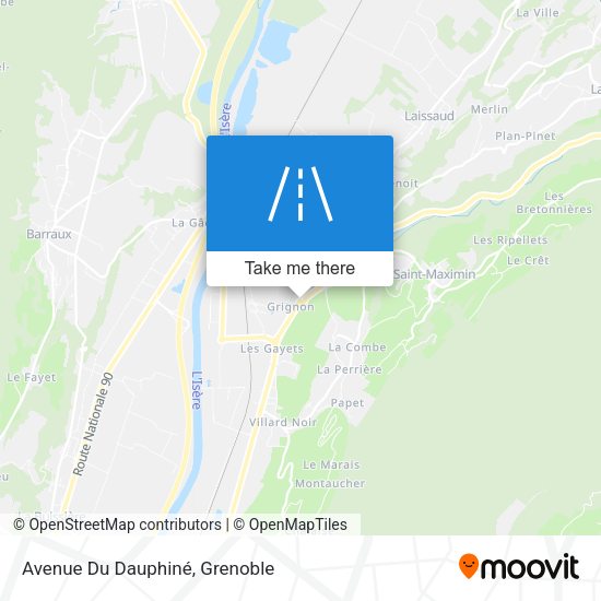 Avenue Du Dauphiné map