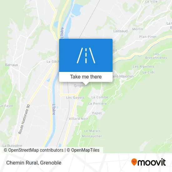 Chemin Rural map