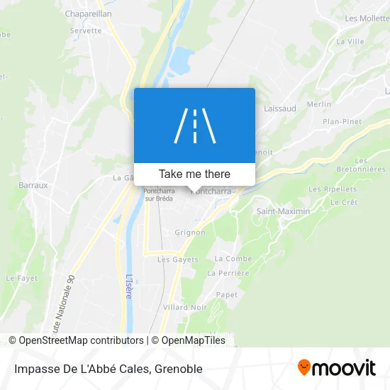 Impasse De L'Abbé Cales map