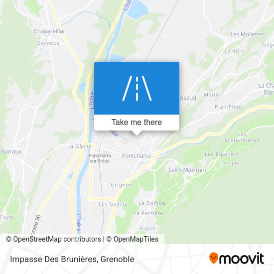 Impasse Des Brunières map