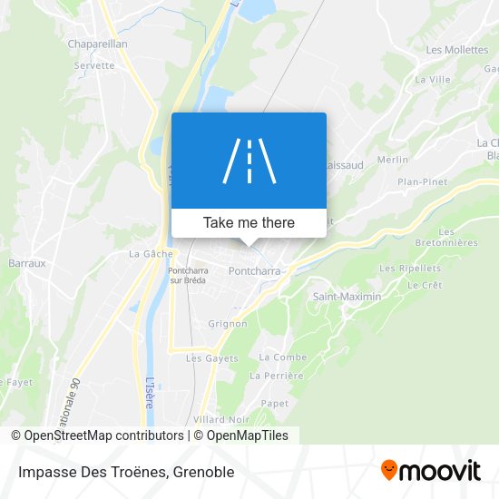 Impasse Des Troënes map