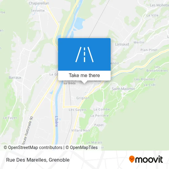 Rue Des Marelles map