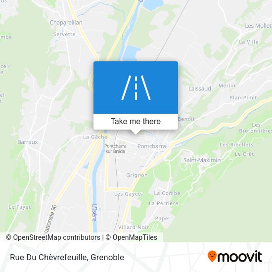 Rue Du Chèvrefeuille map