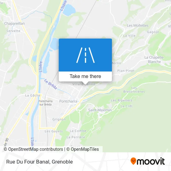 Rue Du Four Banal map