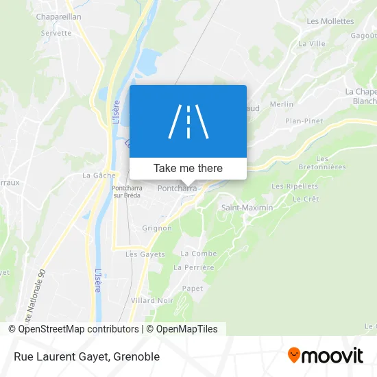 Rue Laurent Gayet map