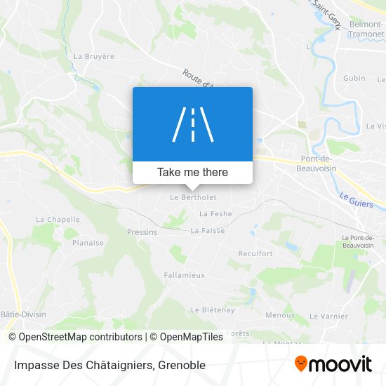 Impasse Des Châtaigniers map