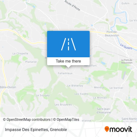Impasse Des Epinettes map