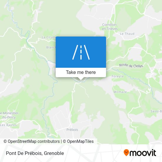 Pont De Prébois map