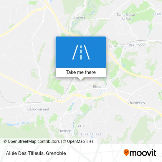 Allée Des Tilleuls map