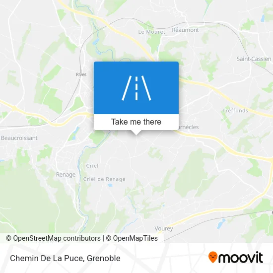 Chemin De La Puce map