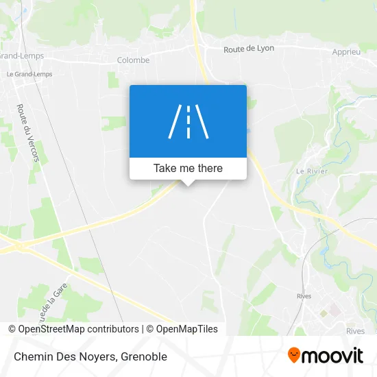 Chemin Des Noyers map