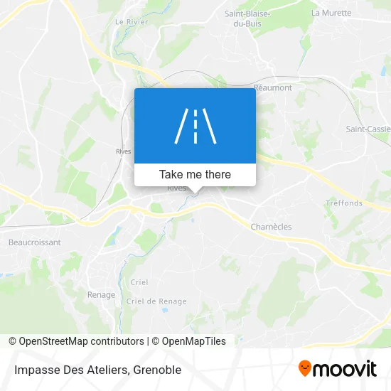 Impasse Des Ateliers map