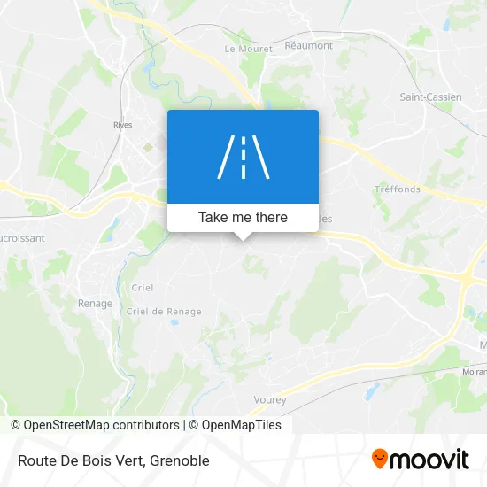 Route De Bois Vert map