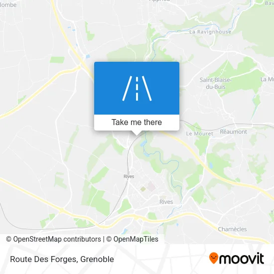 Route Des Forges map