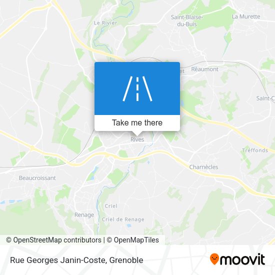 Rue Georges Janin-Coste map