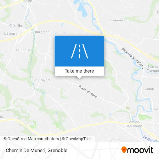 Chemin De Muneri map