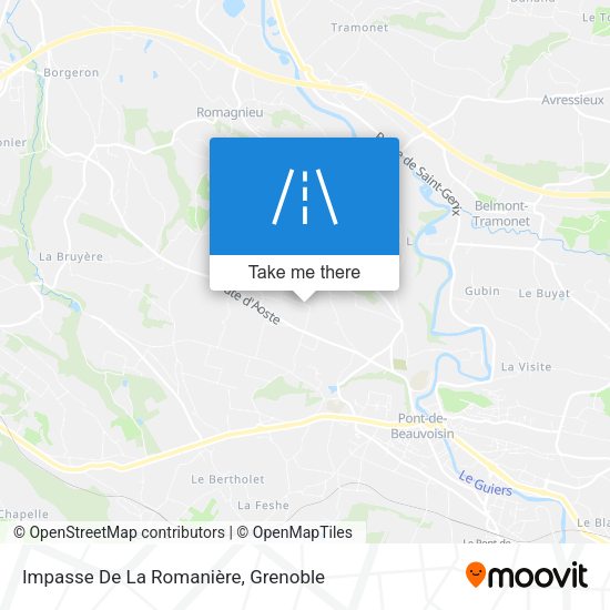 Impasse De La Romanière map