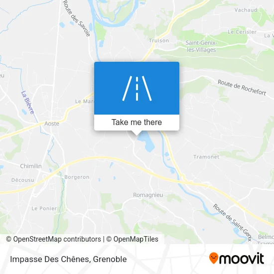 Impasse Des Chênes map