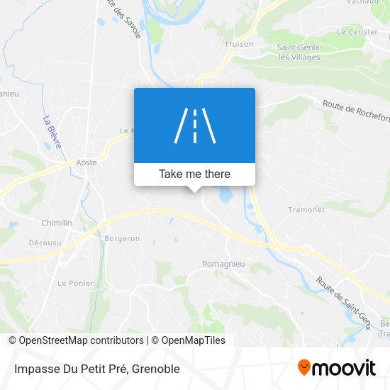 Impasse Du Petit Pré map