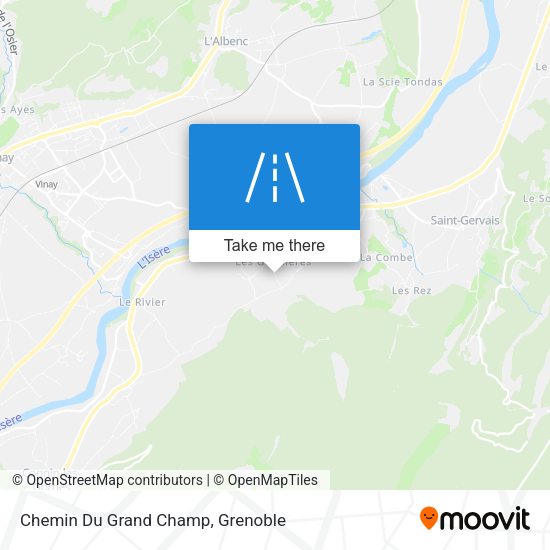 Chemin Du Grand Champ map