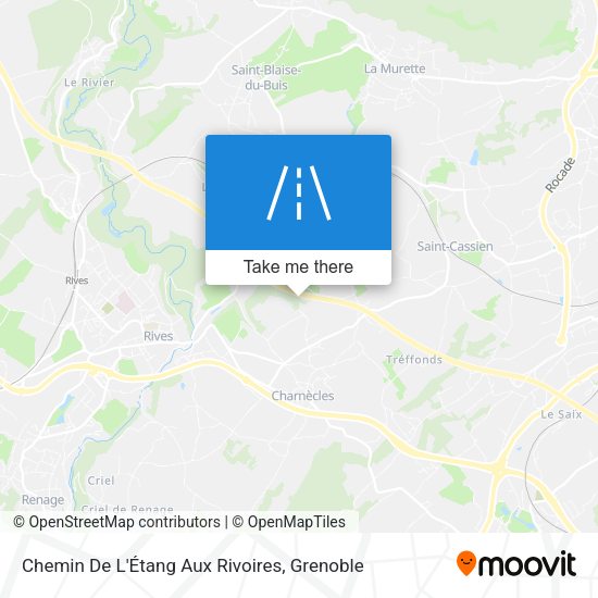 Chemin De L'Étang Aux Rivoires map