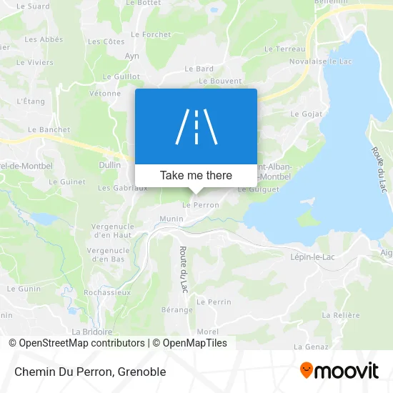 Chemin Du Perron map