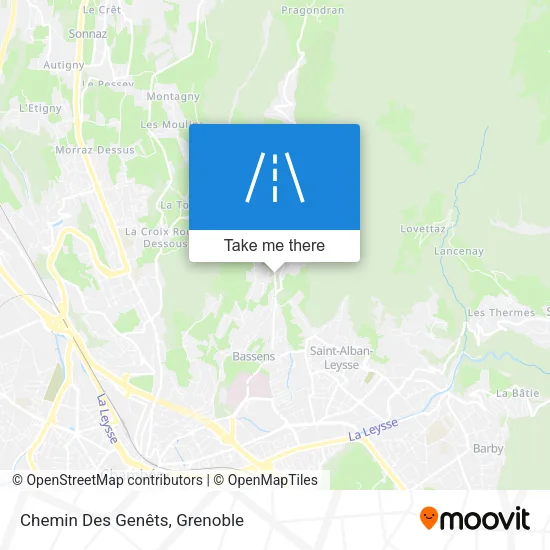 Chemin Des Genêts map